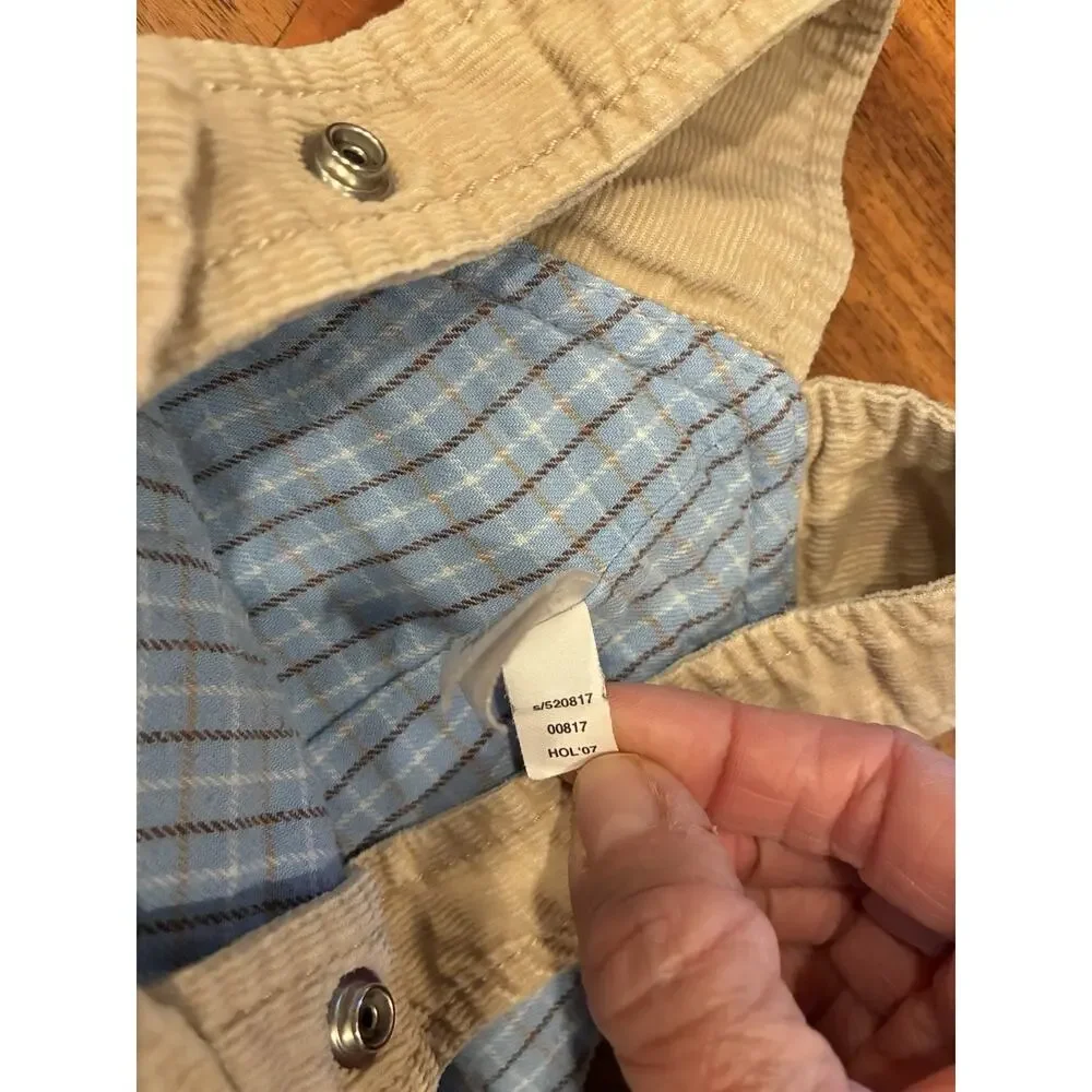 Classic Baby Gap Overalls Size 3-6‎ Months Kids Unisex